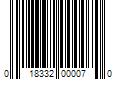 Barcode Image for UPC code 018332000070