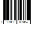 Barcode Image for UPC code 0183413003452