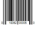 Barcode Image for UPC code 018352000050