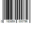 Barcode Image for UPC code 0183859000756