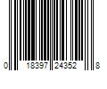 Barcode Image for UPC code 018397243528. Product Name: Budge All-Seasons Medium Patio Sofa Covers