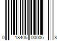 Barcode Image for UPC code 018405000068