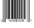 Barcode Image for UPC code 018436002567