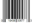 Barcode Image for UPC code 018436005773