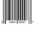 Barcode Image for UPC code 018441000077