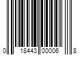 Barcode Image for UPC code 018443000068