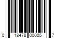 Barcode Image for UPC code 018478000057