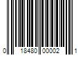 Barcode Image for UPC code 018480000021