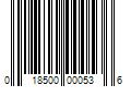 Barcode Image for UPC code 018500000536