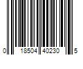 Barcode Image for UPC code 018504402305