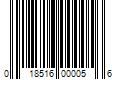 Barcode Image for UPC code 018516000056