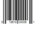 Barcode Image for UPC code 018518000061