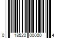 Barcode Image for UPC code 018520000004