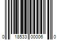 Barcode Image for UPC code 018533000060