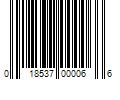 Barcode Image for UPC code 018537000066