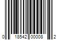 Barcode Image for UPC code 018542000082