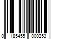 Barcode Image for UPC code 0185455000253