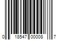 Barcode Image for UPC code 018547000087