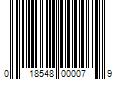 Barcode Image for UPC code 018548000079