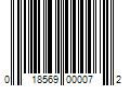 Barcode Image for UPC code 018569000072