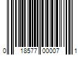 Barcode Image for UPC code 018577000071