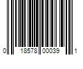 Barcode Image for UPC code 018578000391