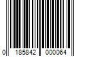 Barcode Image for UPC code 0185842000064