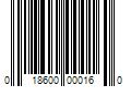 Barcode Image for UPC code 018600000160