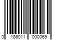 Barcode Image for UPC code 0186011000069