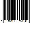 Barcode Image for UPC code 0186011001141