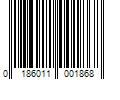 Barcode Image for UPC code 0186011001868