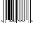 Barcode Image for UPC code 018620000058