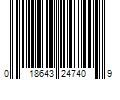 Barcode Image for UPC code 018643247409