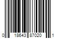 Barcode Image for UPC code 018643870201