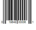 Barcode Image for UPC code 018648000061