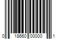 Barcode Image for UPC code 018660000001