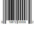 Barcode Image for UPC code 018672000082