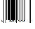 Barcode Image for UPC code 018683000071