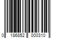 Barcode Image for UPC code 0186852000310