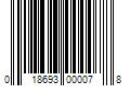 Barcode Image for UPC code 018693000078