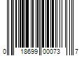 Barcode Image for UPC code 018699000737