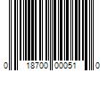 Barcode Image for UPC code 018700000510