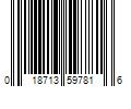 Barcode Image for UPC code 018713597816