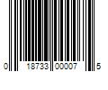 Barcode Image for UPC code 018733000075