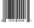 Barcode Image for UPC code 018761000061