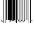 Barcode Image for UPC code 018763000052