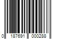 Barcode Image for UPC code 0187691000288