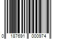 Barcode Image for UPC code 0187691000974