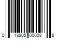 Barcode Image for UPC code 018805000088