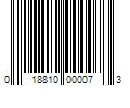 Barcode Image for UPC code 018810000073